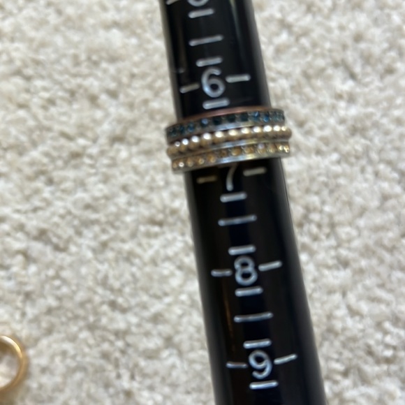 Three stacking rings, size 6.5 - Picture 5 of 5